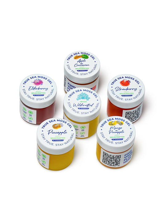 Pot à Échantillon De Gel De Mousse De Mer De 1 oz