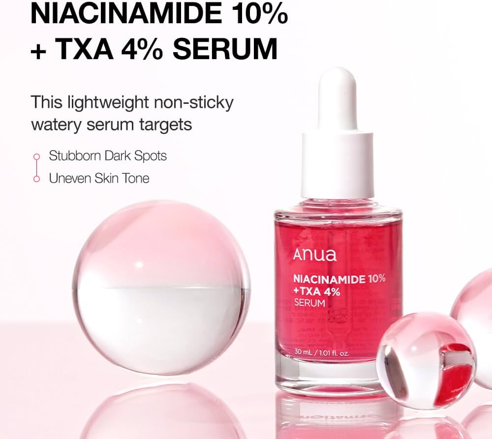 ANUA - Niacinamide10% + TXA 4% Serum zur Entfernung dunkler Flecken - 30ml