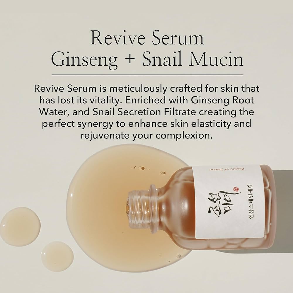 Revive Serum: Ginseng + Schneckenschleim 30 ml
