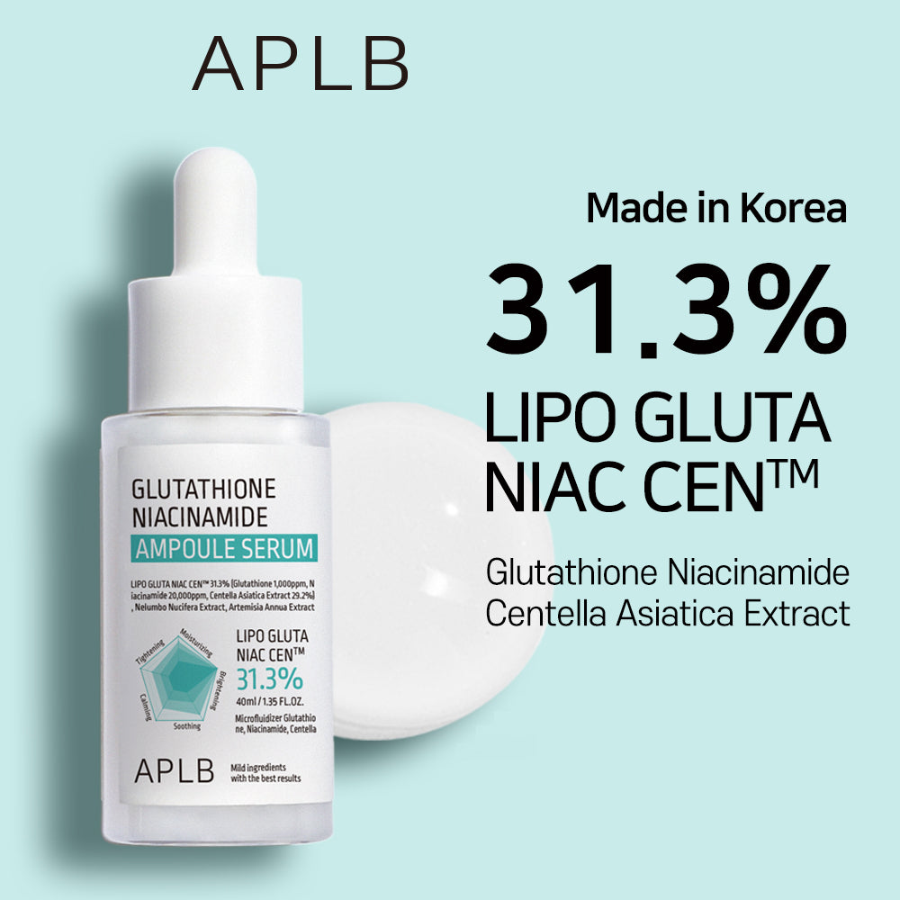 APLB Glutathione Niacinamide Ampoule Serum 40ml