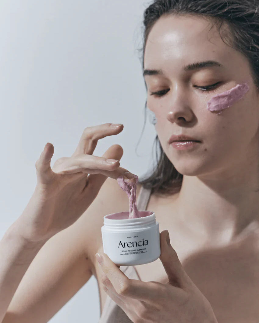 Arencia Fresh Rosehip Rice Mochi Cleanser 120ml K BEAUTY N1