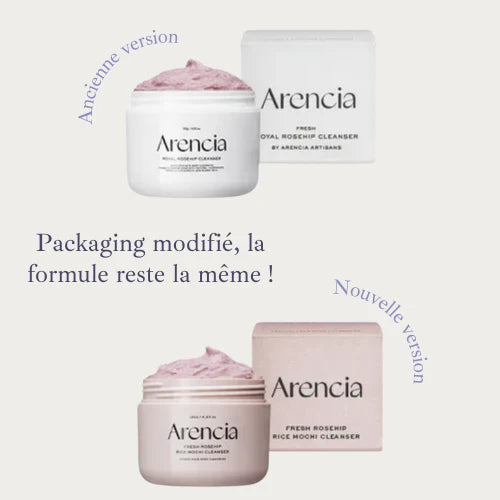 Arencia Fresh Rosehip Rice Mochi Cleanser 120ml K BEAUTY N1