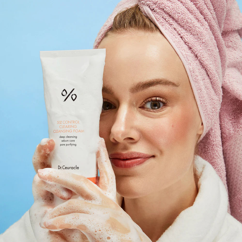 Dr.Ceuracle 5 Alpha Control Clearing Cleansing Foam 200ml K BEAUTY N1