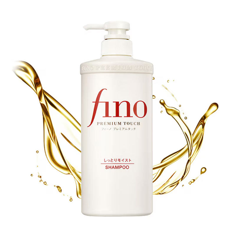 Shiseido Fino Premium Touch Shampoo 550ml : Shampoing réparateur intense. Cheveux doux, brillants et protégés. Achetez sur www.kbeautyn1.com !