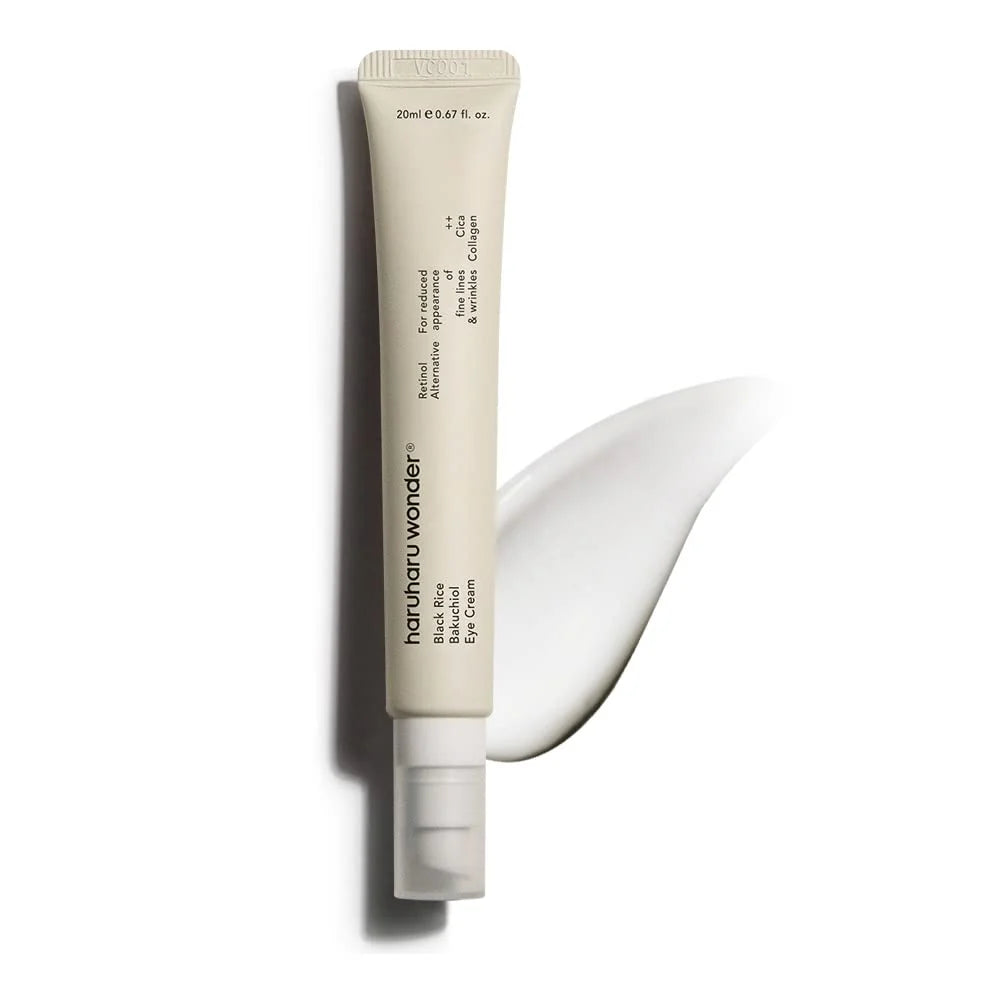 Haruharu WONDER Black Rice Bakuchiol Eye Cream 20ml - Crème Contour des Yeux Anti-Âge et Antioxydante KB Beauty N1