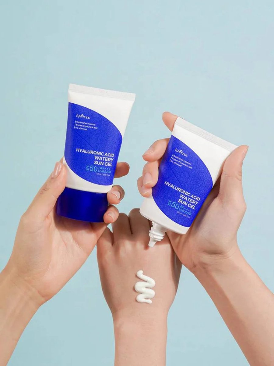 Isntree Hyaluronic Acid Watery Sun Gel SPF50+ PA++++ K BEAUTY N1