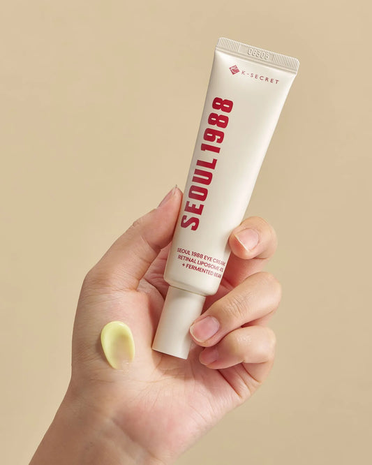 K-SECRET SEOUL 1988 Eye Cream Crème Contour des Yeux Anti-Âge Rétinal 4% & Haricot Fermenté K BEAUTY N1
