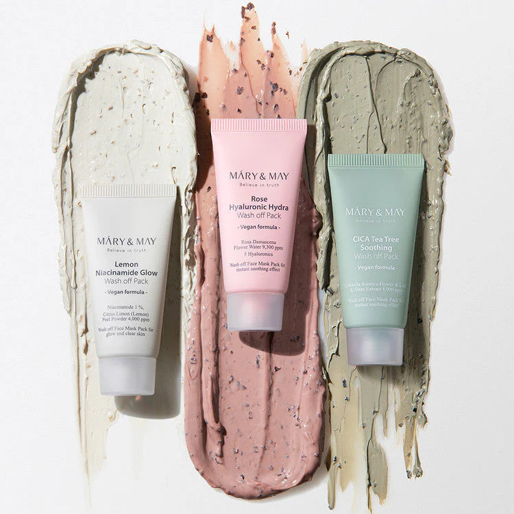 Mary&May Vegan Wash Off Mask (5pcs) K BEAUTY N1