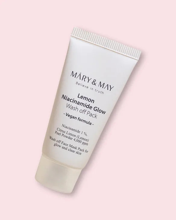 Mary&May - Lemon Niacinamide Glow Wash Off Mask