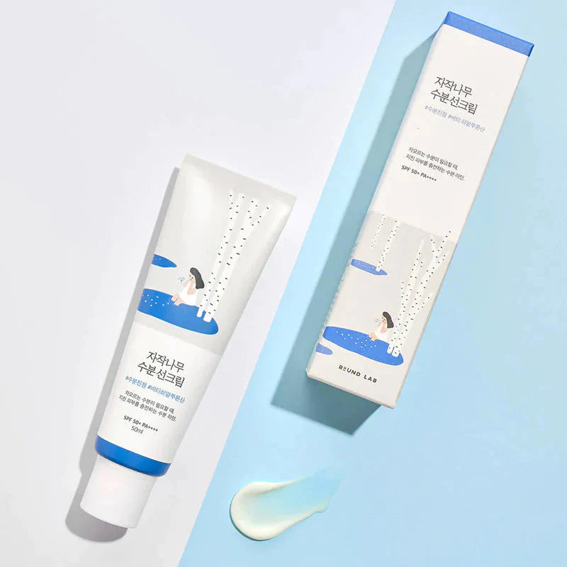 ROUND LAB Birch Juice Moisturizing Sun Cream SPF50+ PA++++ 50ml K BEAUTY N1
