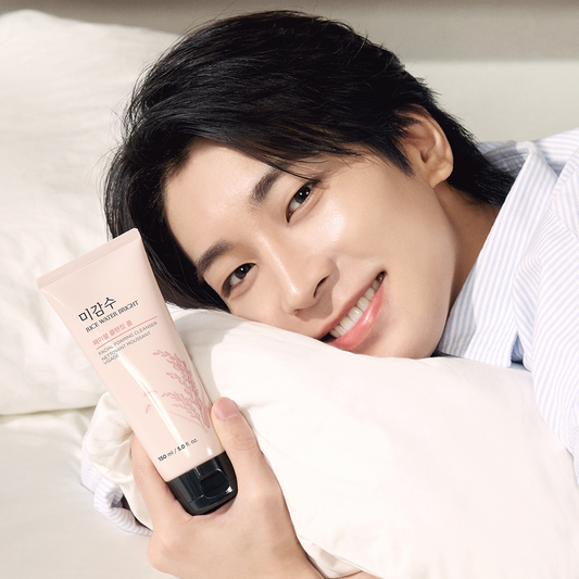 THE FACE SHOP Rice Water Bright Foaming Cleanser Jumbo 300ml K BEAUTY N1