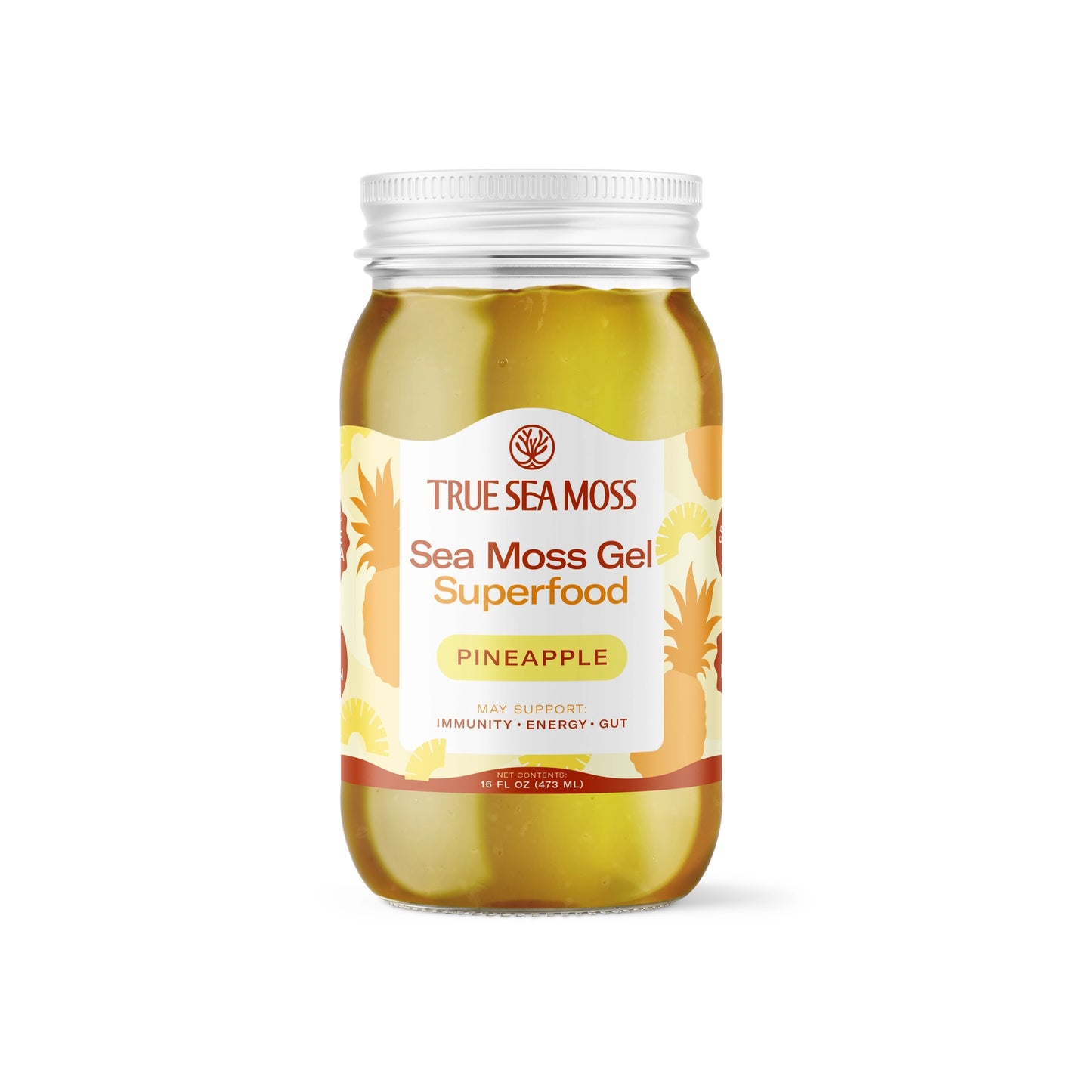 GEL DE MOUSSE DE MER À L'ANANAS
