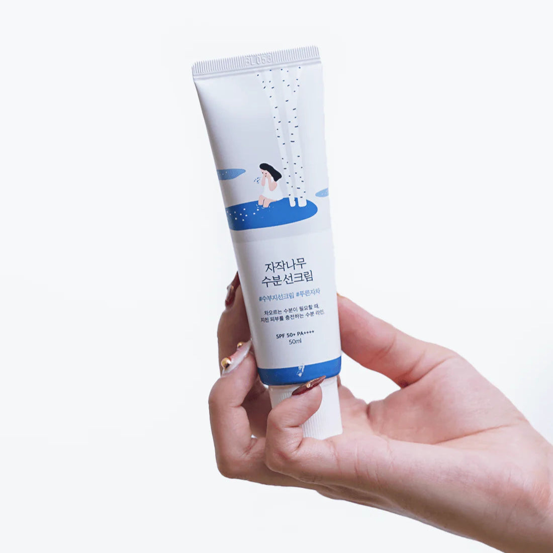 ROUND LAB Birch Juice Moisturizing Sun Cream SPF50+ PA++++ 50ml K BEAUTY N1