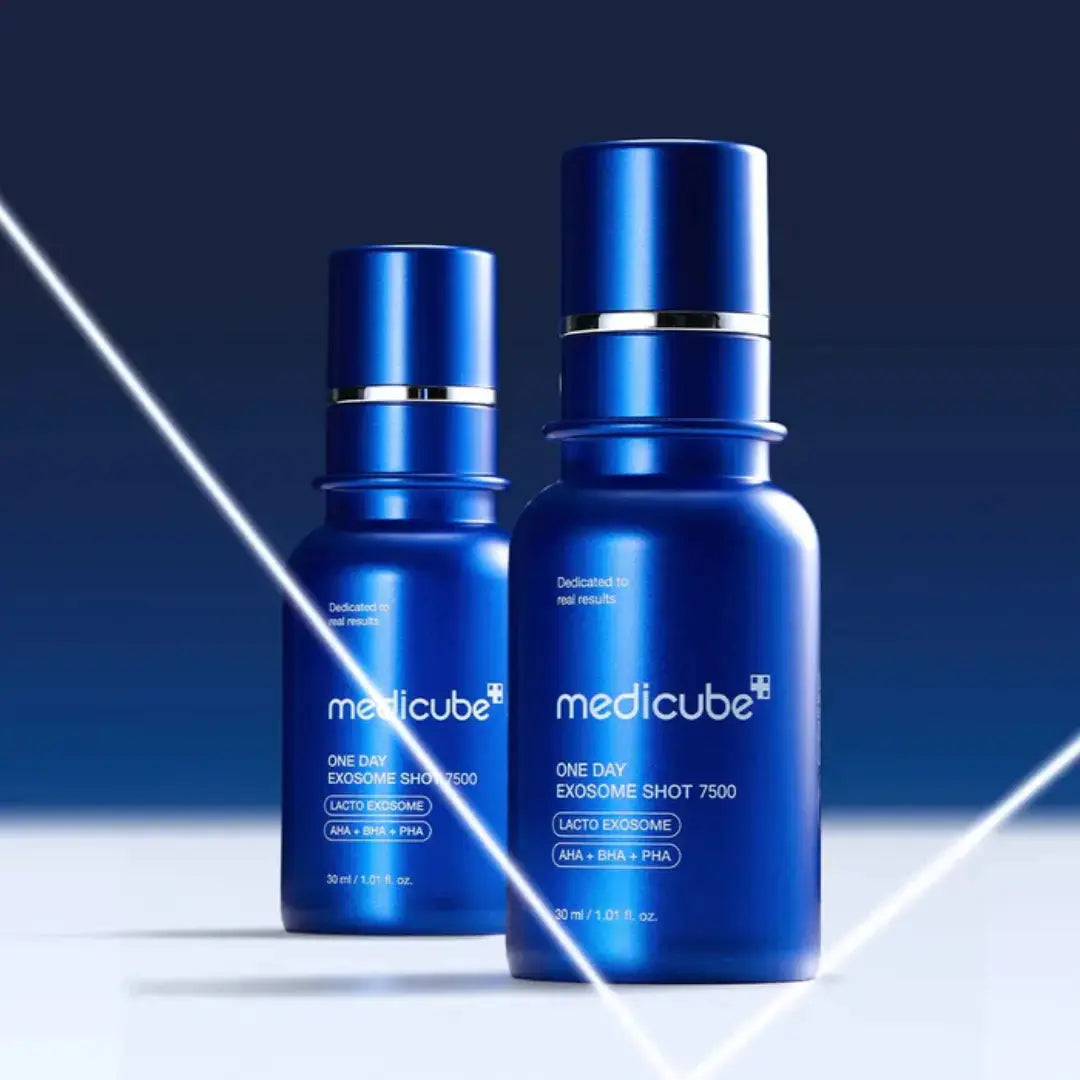 Medicube One Day Exosome Shot Pore Ampoule 7500 30ml une ampoule ultra-concentrée à la technologie exosome