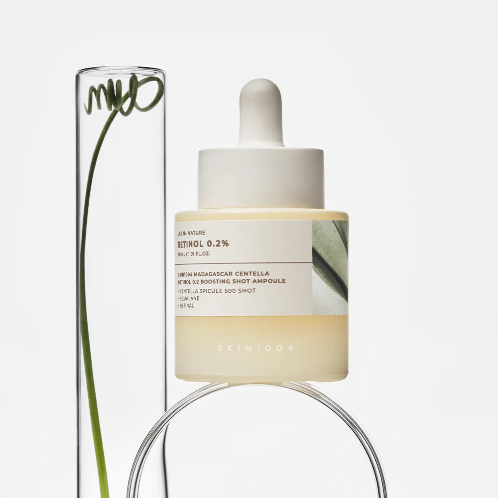 SKIN1004 Madagascar Centella Retinol 0.2 Boosting Shot Ampoule 30ml K BEAUTY N1