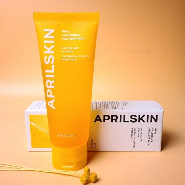 APRILSKIN Real Calendula Peel Off Pack 100g K BEAUTY N1
