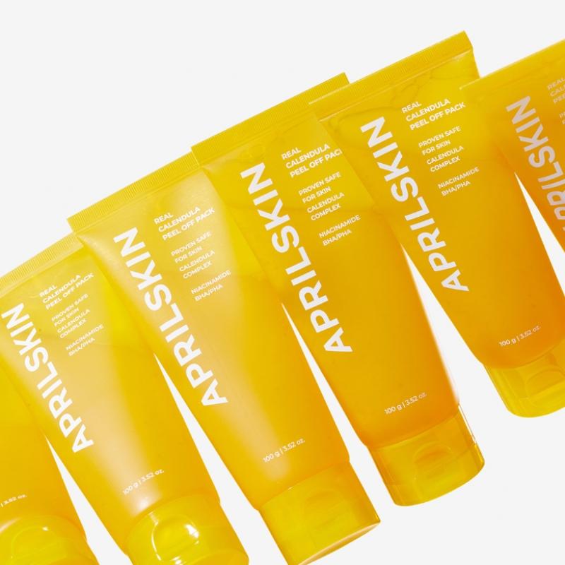 APRILSKIN Real Calendula Peel Off Pack 100g K BEAUTY N1