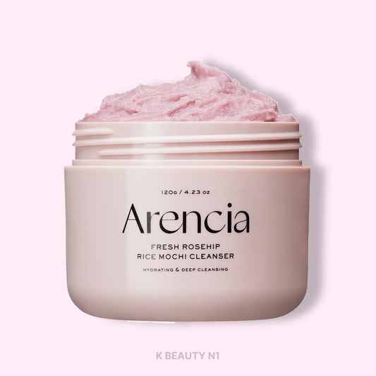 Arencia Fresh Rosehip Rice Mochi Cleanser 120ml K BEAUTY N1