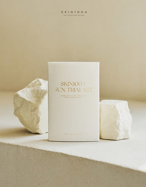 Sun Trial Kit - Lot d’échantillons de soins solaires