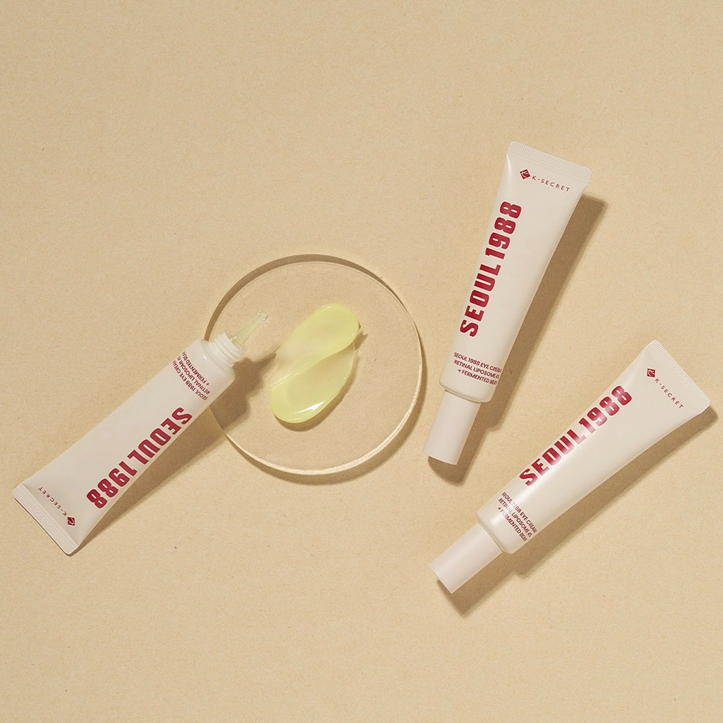 K-SECRET SEOUL 1988 Eye Cream Crème Contour des Yeux Anti-Âge Rétinal 4% & Haricot Fermenté K BEAUTY N1
