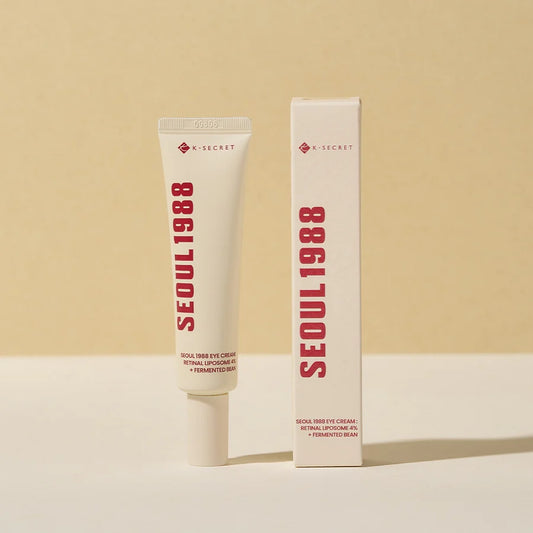 K-SECRET SEOUL 1988 Eye Cream Crème Contour des Yeux Anti-Âge Rétinal 4% & Haricot Fermenté K BEAUTY N1