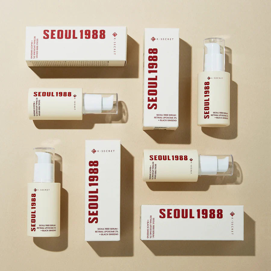 KSECRET SEOUL 1988 Sérum : Retinal Liposome 2% + Ginseng Noir 30ml