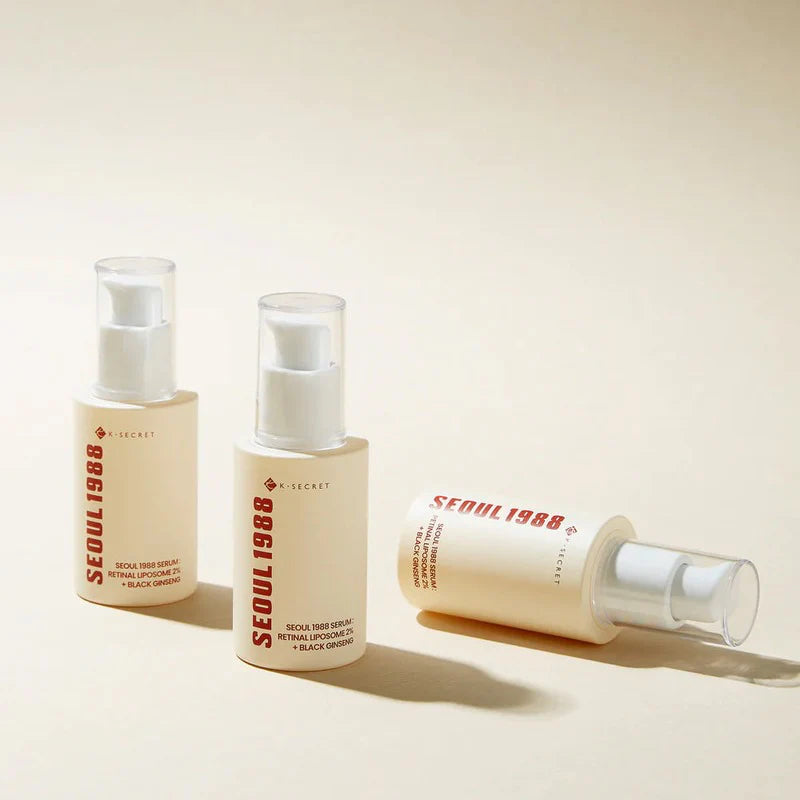 KSECRET SEOUL 1988 Sérum : Retinal Liposome 2% + Ginseng Noir 30ml