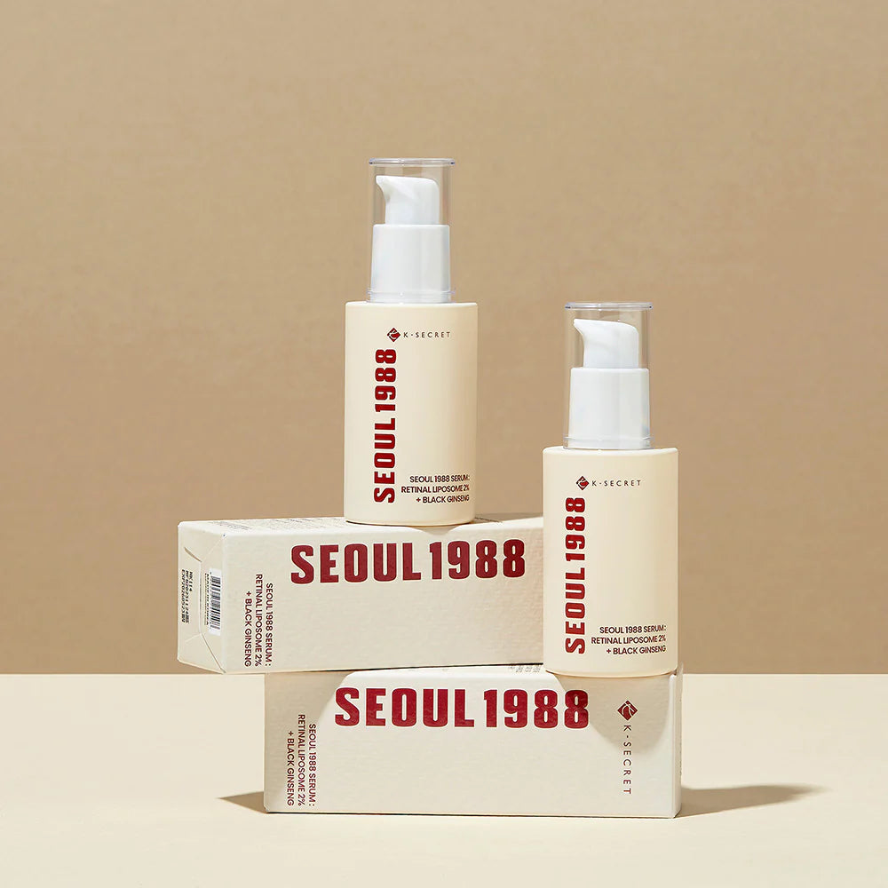 KSECRET SEOUL 1988 Sérum : Retinal Liposome 2% + Ginseng Noir 30ml