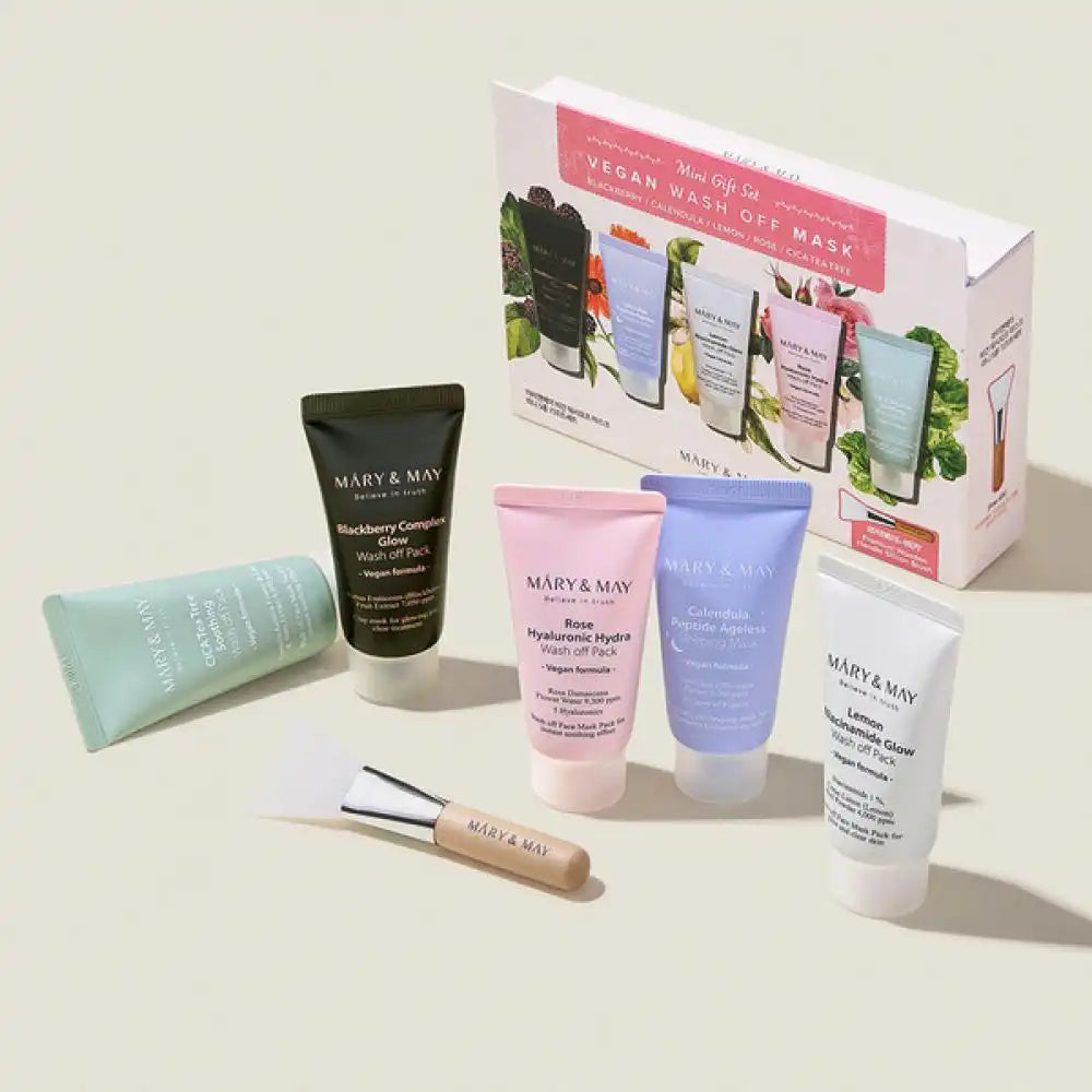 Mary&May Vegan Wash Off Mask (5pcs) K BEAUTY N1