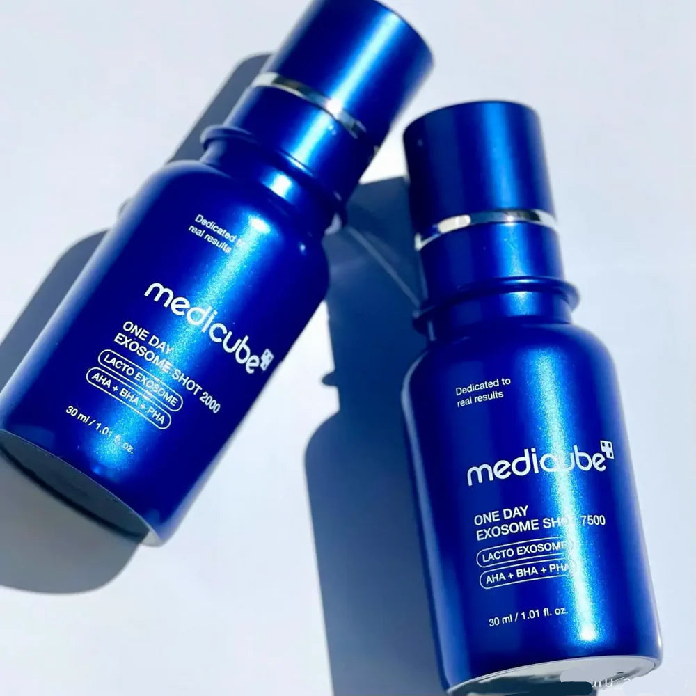  Medicube One Day Exosome Shot Pore Ampoule 7500 30ml une ampoule ultra-concentrée à la technologie exosome