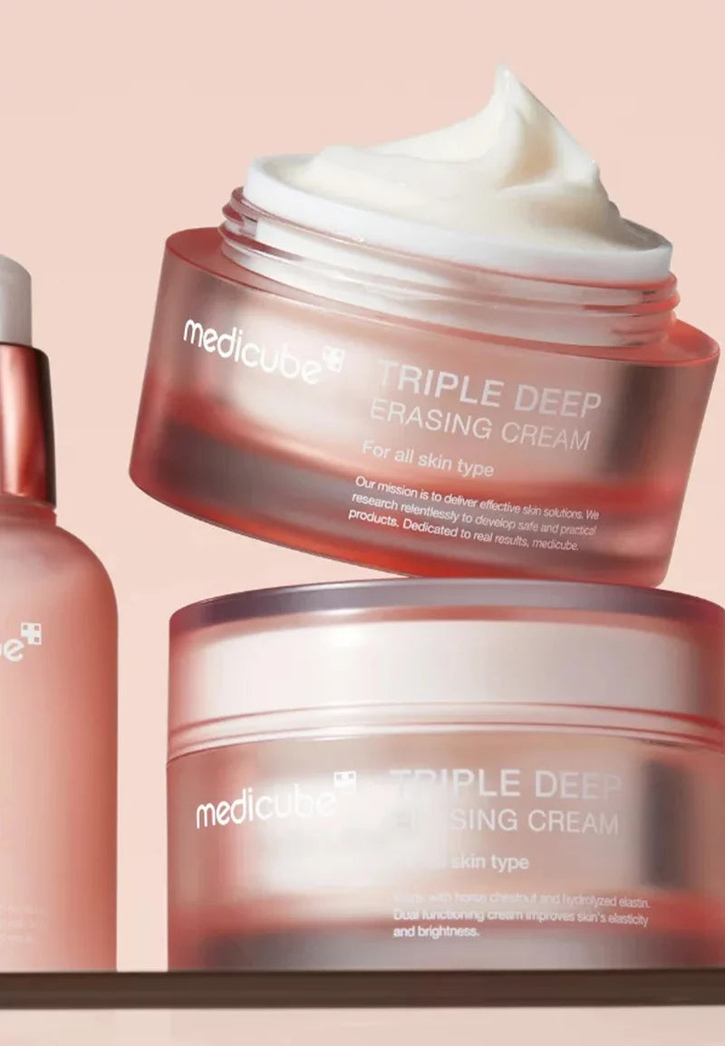 Medicube Triple Collagen Cream 4.0 , une crème innovante à la triple collagène