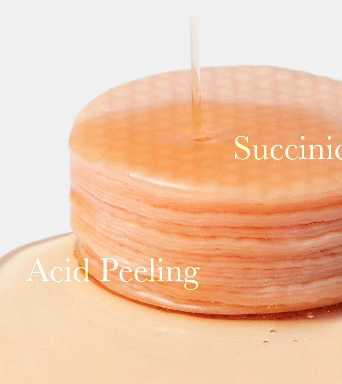 medicube Red Succinic Acid Peeling Pad – Exfoliant Doux 70 Pads