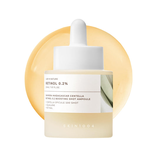 SKIN1004 Madagascar Centella Retinol 0.2 Boosting Shot Ampoule 30ml K BEAUTY N1
