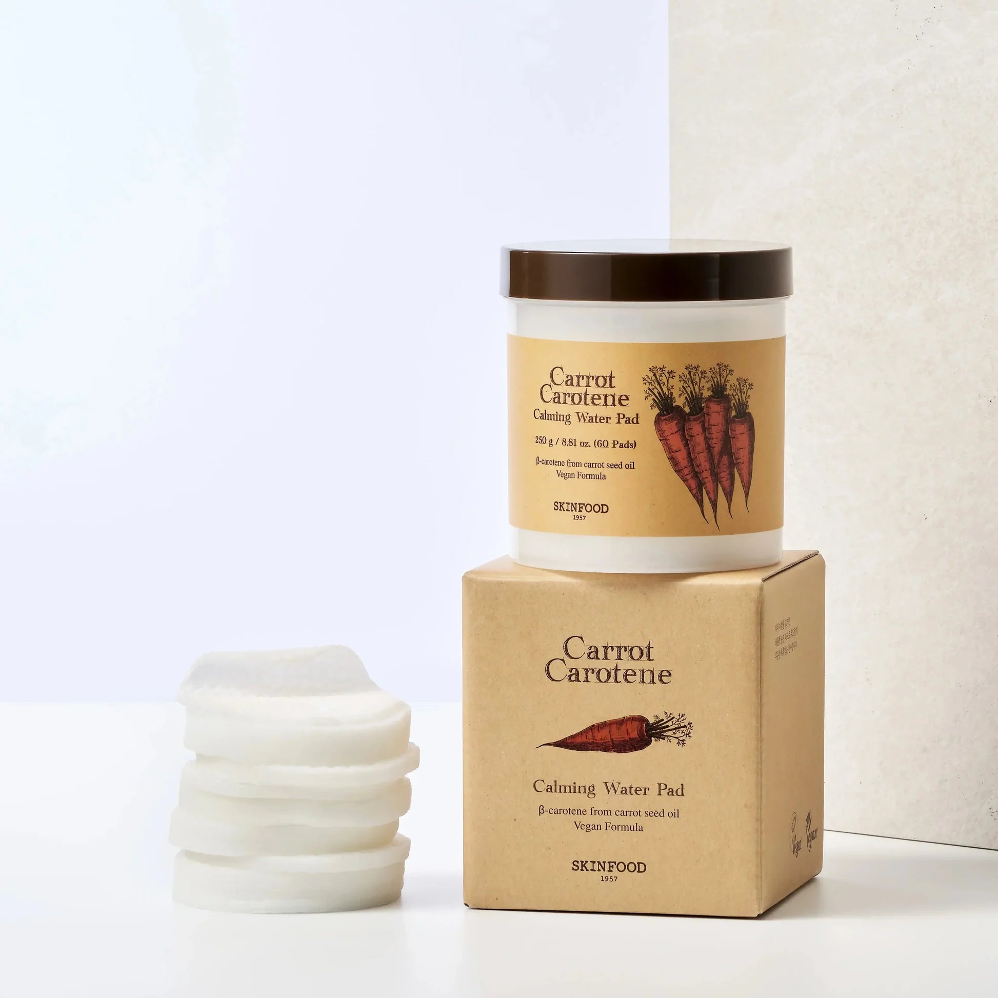 SKINFOOD Carrot Carotene Calming Water Pad