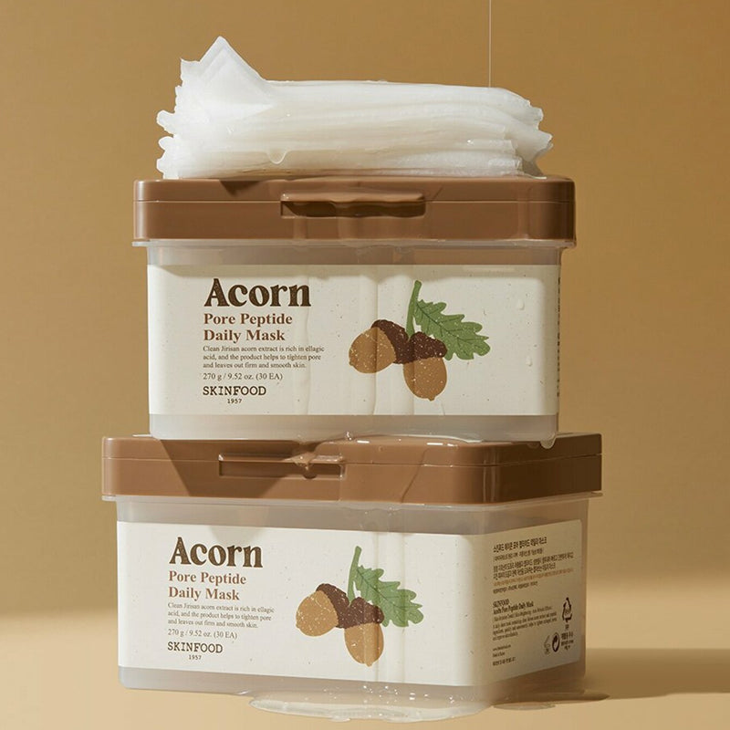 SKINFOOD Acorn Pore Peptide Daily Mask 30p