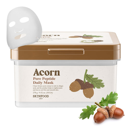 SKINFOOD Acorn Pore Peptide Daily Mask 30p