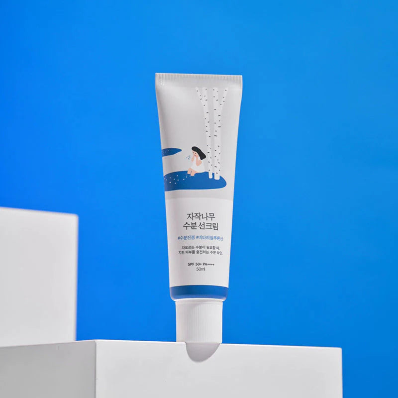 ROUND LAB Birch Juice Moisturizing Sun Cream SPF50+ PA++++ 50ml K BEAUTY N1