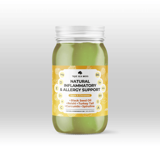 Gel de Mousse de Mer pour le Soutien Naturel contre l'Inflammation et les Allergies