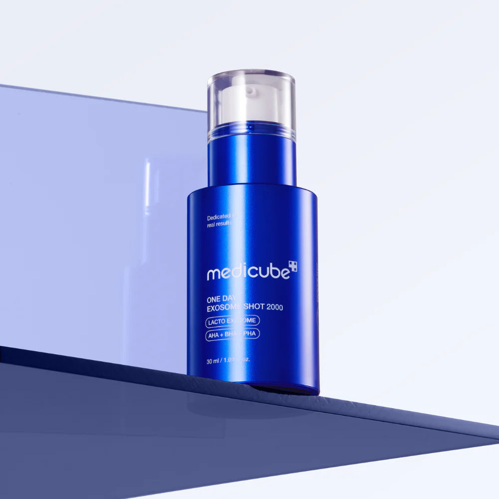 medicube One Day Exosome Shot Pore Ampoule 2000 30ml une ampoule concentrée à la technologie exosome 
