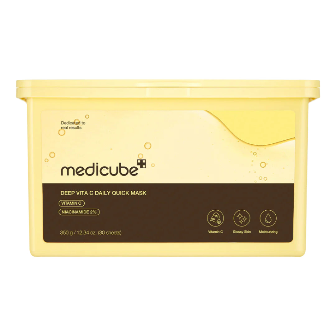 medicube Deep Vita C Daily Quick Mask (30 sheets)