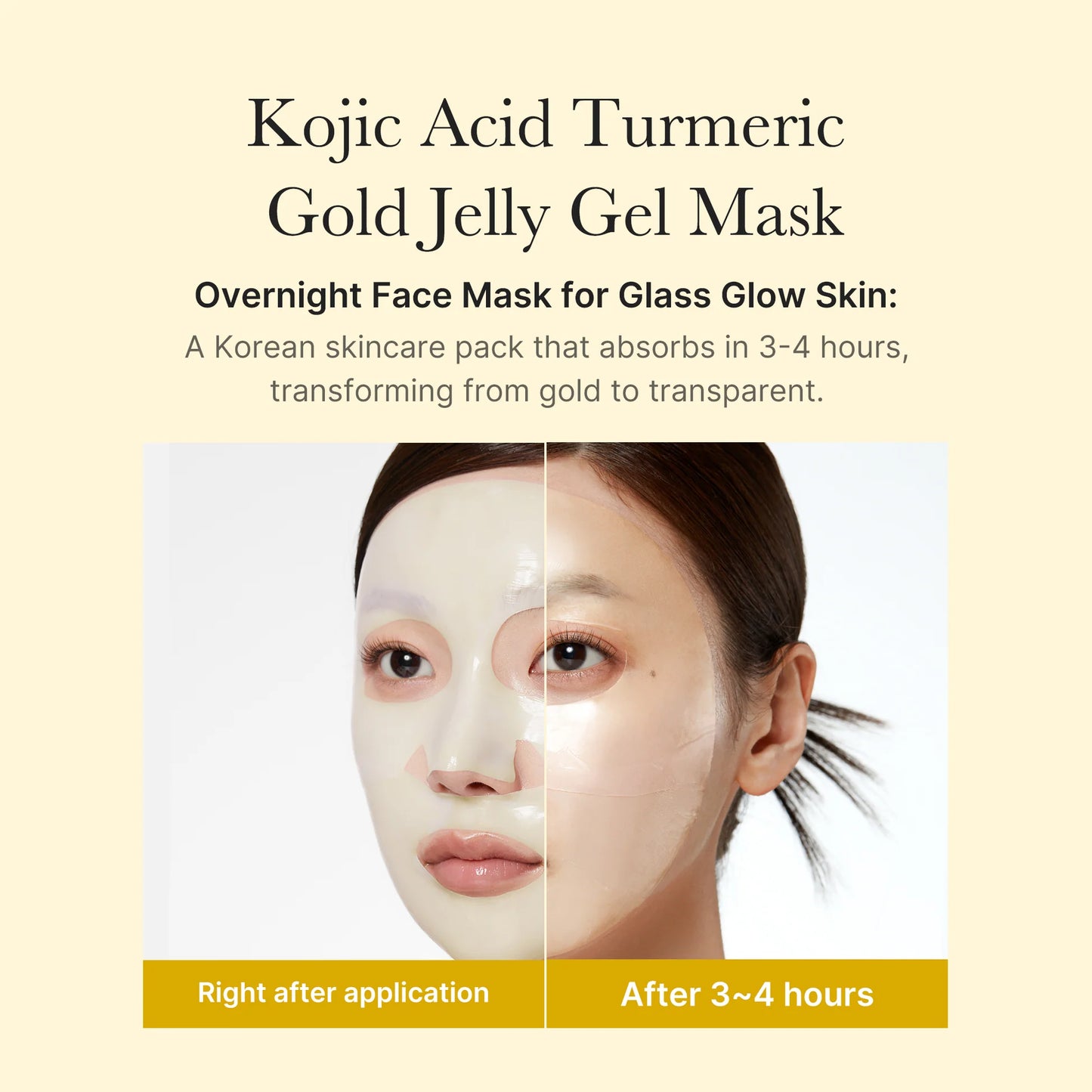 medicube Kojic Acid Turmeric Brightening Gel Mask
